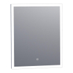 Saniclass Edge Miroir 60x70cm avec éclairage LED réglable et interrupteur tactile Aluminium SW278202