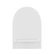 QeramiQ Salina Cuvette de WC - 56x38x35cm - sans rebord de rinçage - sans abattant de WC - blanc SW96855