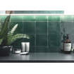 Terravito Viondo wandtegel - 13x13cm - 10mm - Vierkant - Oud groen Glans SW542658