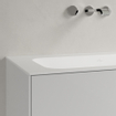 Villeroy & Boch Finion lavabo-plan pour meuble - 100x50 sans trou de robinetterie sans trop-plein stonewhite Ceramic+ stone white SW209389