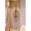 Ensemble de douche thermostatique Caral Wiesbaden à encastrer en laiton brossé SW373304
