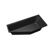 Xenz Lagoon Hoekbad - 160x75x48 - afvoer Midden - Rechts - Compact - acryl - ebony SW102967