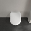 Villeroy & Boch Subway 2.0 WC suspendu sans bride avec abattant Slimseat avec softclose et quick release ceramic+ blanc GA59210