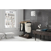 Terravito Bedoro wandtegel - 10x20cm - 8.5mm - Rechthoek - Graphite Glans SW536589
