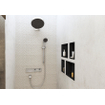 Hansgrohe Rainfinity PowderRain pomme de douche 360 1 jet avec bras de douche inclinable verticalement 10-30° Ø36cm chrome SW358874