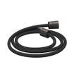 IVY Tribe Ensemble de douche pluie - encastré - symmetry - inverseur arrêt 2 voies - bras de plafond 30 cm - pomme de douche principale medium 25 cm - support avec sortie - flexible de douche 150 cm - douchette stick - RVS316 - carbone noir brossé PVD SW1032288