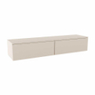 Mondiaz ALAN MODULE Meuble sous vasque 160x45x30cm 2 tiroirs push to open MDF Linen mat SW645940