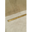 FugaFlow Eccelente Anta douchegoot - 60cm - tegelrooster - vloerflens - Geborsteld Messing PVD (Goud) SW1467918