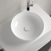 Villeroy et Boch Artis Lavabo à poser rond Ø43cm sans trop plein blanc 1025292