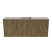Mondiaz JOYA-DLUX 100cm meuble de salle de bains - couleur Dusk - Vasque FAYE position Milieu 1 trou de robinet couleur Saba. SW1426065