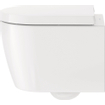 Duravit Me by Starck Cuvette suspendue - 37x48cm - raccourcie - sans bride - à évacuation profonde - WonderGliss - blanc brillant SW29536