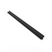 Marenza Universo Profil de drainage/barre d'étanchéité/barrière d'eau - universel - 200cm raccourcissable - pour verre 8mm - noir mat SW1127342
