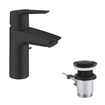 Grohe Start QuickFix Wastafelmengkraan - opbouw - 10.9cm uitloop - S-size - mat zwart SW1126960