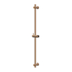 IVY Concord Ensemble de douche pluie - encastré - symmetry - inverseur-arrêt 2 voies - bras de plafond 30 cm - pomme de douche principale medium 25 cm - barre de douche avec sortie - flexible de douche 150 cm - douchette barre - RVS316 - cuivre brossé mat SW1031995