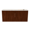 Mondiaz JOYA-DLUX 90cm meuble de salle de bains - couleur Ruby - Vasque FAYE position Droite 1 trou de robinet couleur Nata. SW1425433