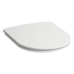 Laufen abattant de WC slim 37.4x44.3x5.3cm avec couvercle avec mécanisme d’amortissement système amovible duroplast blanc SW85519