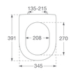Villeroy & Boch Omnia Architectura Compact closetzitting - met deksel met softclose en quick release wit 1024706