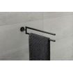 Duravit Starck T Porte-serviettes - 2 barres - 46,5cm - pivotant - noir mat SW297086