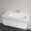 Villeroy & Boch Venticello Lavabo-plan de toilette - 1000 x 500 x 170 stone white mat (blanc) CeramicPlus - avec trop-plein SW209635