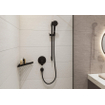 Hansgrohe Vernis Ensemble de robinetterie de douche encastré avec levier noir mat SW651557