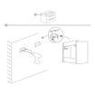 Differnz Somero badkamermeubelset FSC 120 cm hoogglans wit SW705532