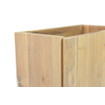Saniclass Holz Pure Fonteinkast - 39.4x21.5x55cm - 1 deur - Eiken natural SW1482337