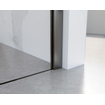 Fortifura Galeria Douche à l'italienne - 100x200cm - verre clair - Gunmetal SW876761