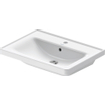 Duravit D-Neo lavabo avec WonderGliss 65x48x16.5cm 1 trou de robinet rectangulaire Céramique Blanc SW640389
