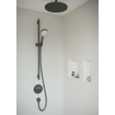 Hansgrohe Unica UnicaS Puro barre de coulissement 90cm avec flexible de douche Isiflex`B 160cm chrome noir brossé SW297637