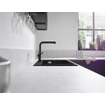 Hansgrohe Talis 1-gr mitigeur de cuisine 270 bec extractible avec boîte à flexible noir mat SW528937