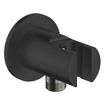Grohe Tempesta Coude pour flexible de douche - 1/2" - avec support - noir mat SW1077408