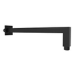 Plieger Napoli bras de douche montage murale pour tête de douche carrée 33cm noir mat SW358969