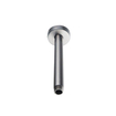 Fortifura Nebbio Ensemble de douche pluie - robinet encastré - élément encastré - coude de raccordement mural - flexible de douche lisse - douchette bâton - bras de plafond 20cm - douche de tête 30cm - inox brossé PVD SW1447116