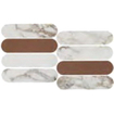 Ceralto Amaro Facet Carreau mosaïque - 19.5x37cm - 9.0mm - rose/fiamma SW1117144