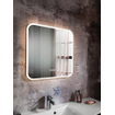Miroir Crosswater Svelte - 60x60cm - éclairage à LED tout autour SW487439