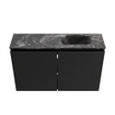 MONDIAZ TURE-DLUX Meuble toilette - 80cm - Urban - EDEN - vasque Lava - position droite - 1 trou de robinet SW1103634