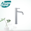 FugaFlow Eccelente Sobrado Mitigeur rehaussé lavabo 33.1cm Chrome brillant SW1123441