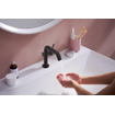 Hansgrohe Tecturis S Robinet lavabo - vidage à tirette - bec 13cm - noir mat SW918556