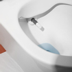 Laufen Cleanet NAVIA WC-douche 40.5x58x37cm chasse profonde incl. abattant avec couvercle et softclose céramique blanc mat mat SW258683