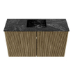 Mondiaz JOYA-DLUX 70cm toiletmeubel - kleur Dusk - Wastafel FAYE positie Midden Zonder kraangat kleur Lava. SW1423240