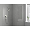 Hansgrohe Fixfit Square Coude mural de raccordement avec clapet anti-retour chrome 0605348