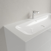 Villeroy & Boch Finion Lavabo à poser sur meuble - 1200 x 500 x 160 mm - Blanc Alpin CeramicPlus - avec trop-plein dissimulé - non poli SW106538