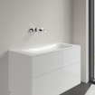 Villeroy & Boch Finion lavabo pour meuble - 100x50cm - sans trou de robinet sans trop-plein Ceramic+ blanc SW209390