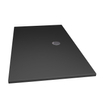 Xenz Flat Plus Douchebak - 90x160cm - Rechthoek - Ebony (zwart mat) SW648092