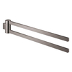 GROHE Selection Porte-serviettes 2 couvercles 40cm pivotant Hard Graphite SW499805