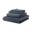 Aquanova London Handdoek - 55x100cm - 3 stuks - Steel (grijs) SW1108565