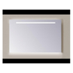 Sanicare q miroirs miroir sans cadre / pp poli bande horizontale de 80 cm + éclairage ambi sous leds blanc froid SW278764