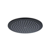 Fortifura Nebbio Ensemble de douche pluie - robinet encastré - élément encastré - coude de raccordement mural - flexible de douche lisse - douchette bâton - bras de plafond 20cm - douche de tête 30cm - noir mat SW1447099