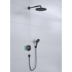Hansgrohe Croma ensemble de douche encastré complet raindance powderrain 240 - noir mat SW536028