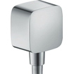 Hansgrohe Fixfit E Coude de raccord mural plastique chrome 0605349